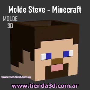 STL Molde Steve – Minecraft