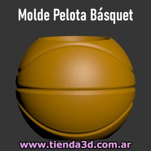 STL Molde Pelota Básquet