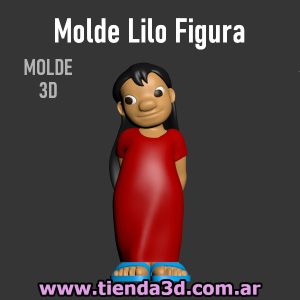 STL Molde Lilo Figura